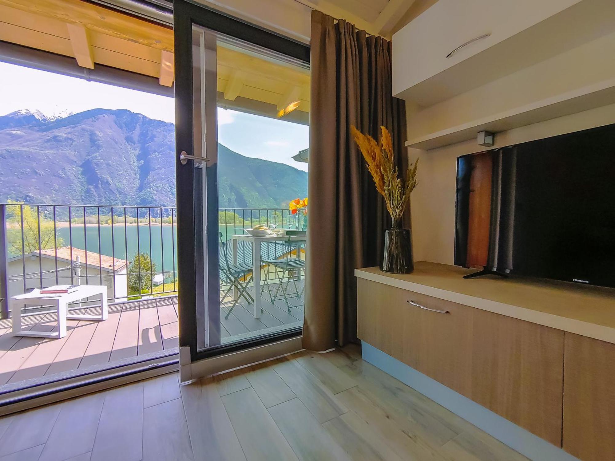 Dascio Dolce Ferienwohnung Panorama Balkon Am See Ngoại thất bức ảnh